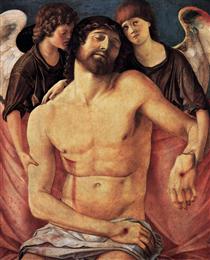 Dead Christ Supported by Angels - Giovanni Bellini
