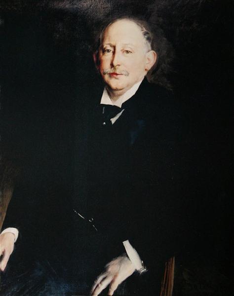 Portrait of Alfred Beit, 1906 - 乔瓦尼·波尔蒂尼
