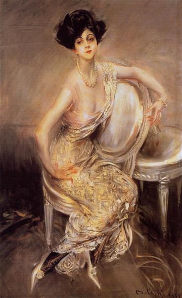 Portrait of Rita de Acosta Lydig, 1911 - Джованни Болдини