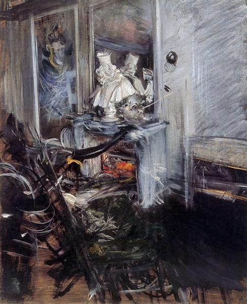 Room of the Painter, c.1899 - Джованни Болдини