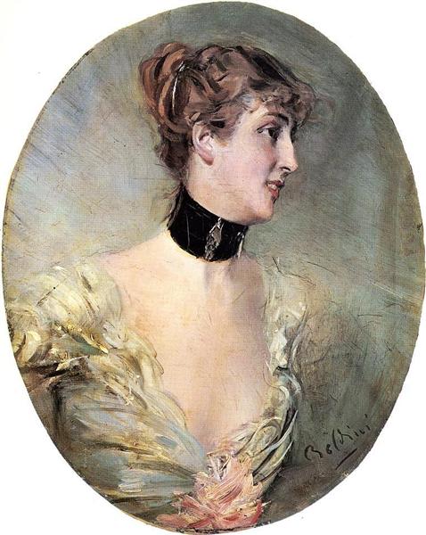 The Countess Ritzer, c.1894 - Джованні Болдіні