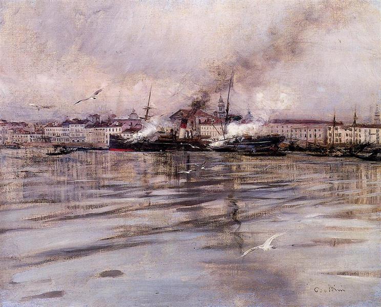 View of Venice, 1895 - 乔瓦尼·波尔蒂尼