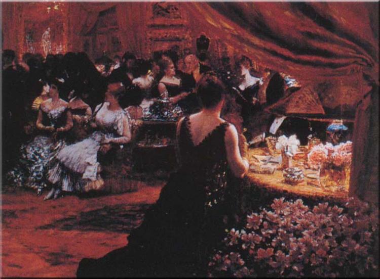The Salon of Princess Mathilde, 1883 - Джузеппе Де Ніттіс