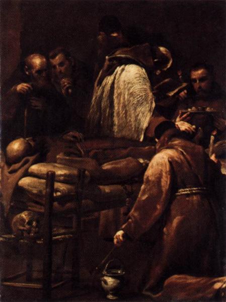 The Seven Sacraments - Extreme Unction, 1712 - Джузеппе Мария Креспи