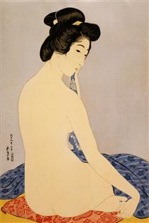 Woman After Bath - Гоё Хасигути