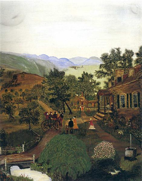 Shenandoah Valley (1861 News of the Battle), 1938 - Grandma Moses