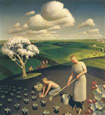 Spring in the Country - Grant Wood