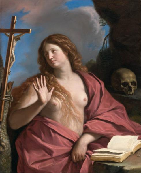 The Penitent Magdalene, 1655 - Guercino
