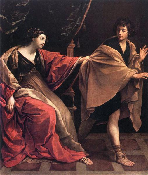 Йосип і дружина Потіфара, c.1631 - Гвідо Рені