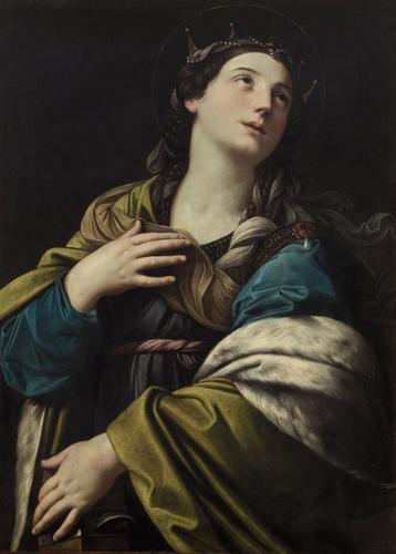 St. Catherine, c.1610 - 1615 - Гвидо Рени