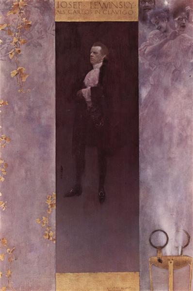 Josef Lewinsky, 1895 - Gustav Klimt