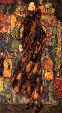 The Polecat Fur (unfinished) - Gustav Klimt