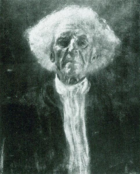 Study of the Head of a Blind Man, 1896 - Gustav Klimt