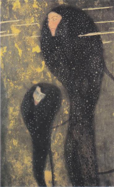 Water Nymphs (Silverfish), c.1899 - Gustav Klimt