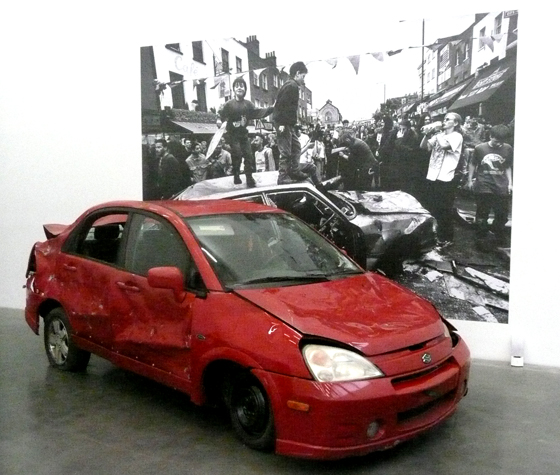 Historic Photographs. Kill the Cars, Camden Town, London, 1996 - Gustav Metzger