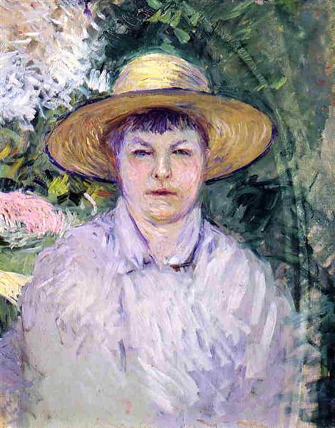 Portrait of Madame Renoir, 1888 - Гюстав Кайботт
