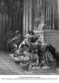 Assassination of Henry of Germany - Gustave Doré