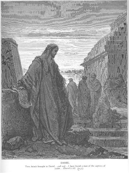 Daniel entre os Exilados - Gustave Doré