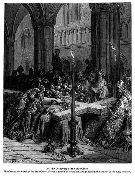 Descoberta da Cruz Verdadeira, 1877 - Gustave Doré