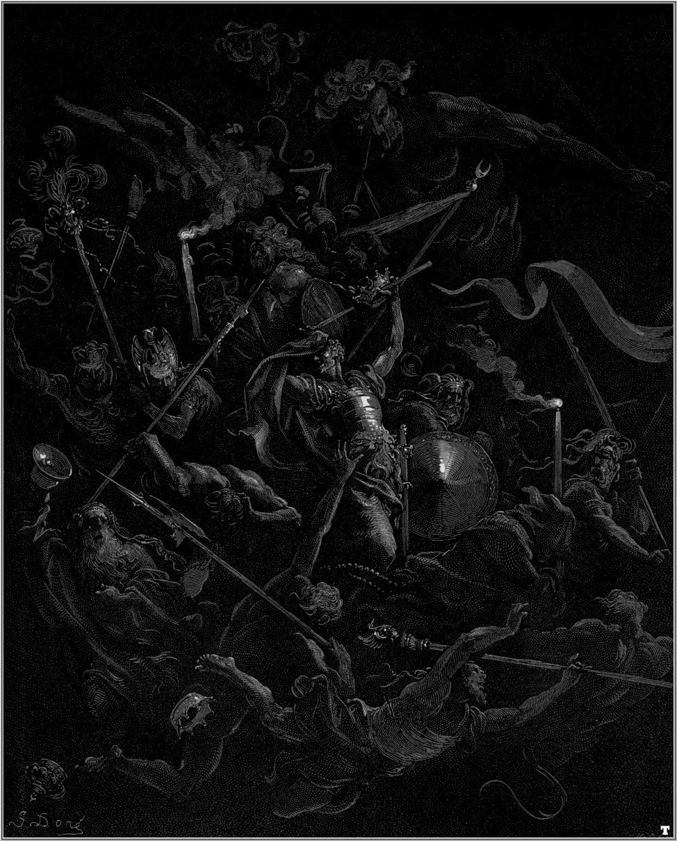 Paradise Lost - Gustave Dore - WikiArt.org - encyclopedia of visual arts