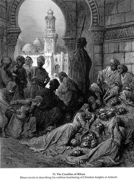 As Crueldades dos Bibars - Gustave Doré