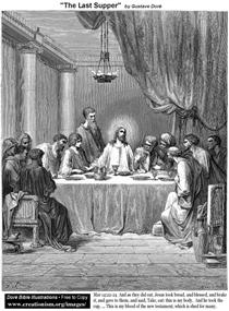 The Last Supper - Gustave Doré