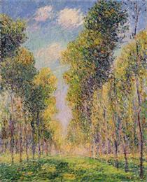 Alley of Poplars - Gustave Loiseau