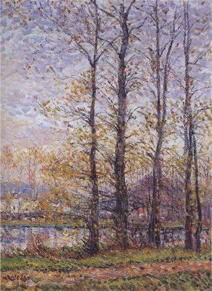 By the Oise at Precy - Gustave Loiseau