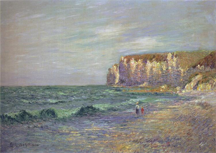 Petit Dalles at Normandy, 1908 - Gustave Loiseau