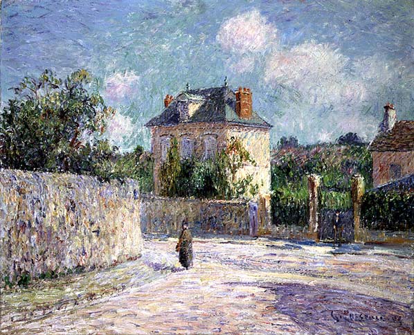 The Small Bourgeois House, 1905 - Gustave Loiseau