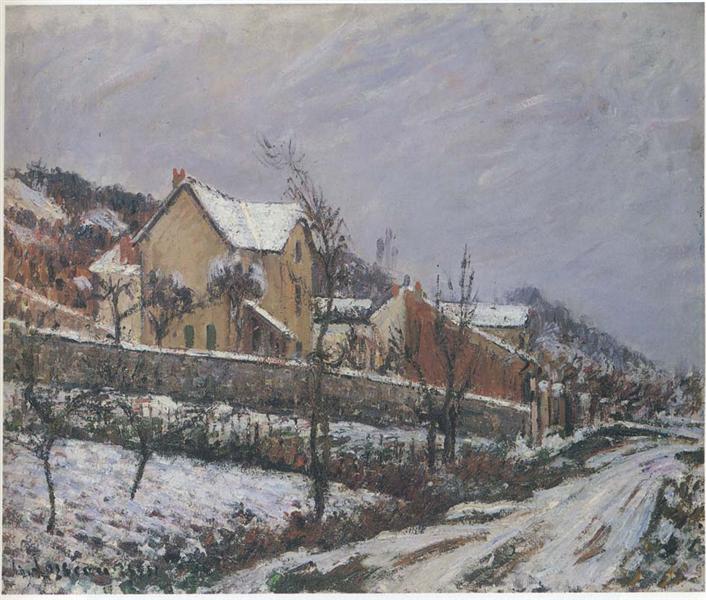 Village in Snow, 1911 - Gustave Loiseau
