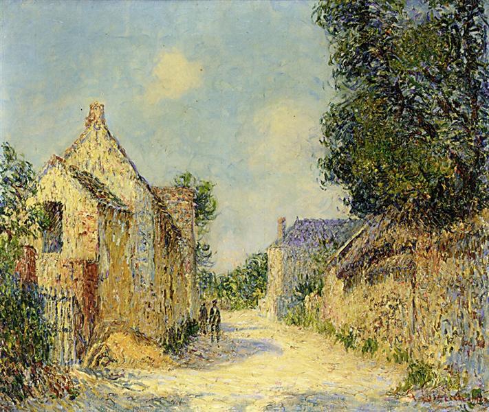 Village Street, Vaudreuil, 1903 - Gustave Loiseau
