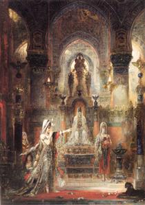 Salomé dansant devant Hérode - Gustave Moreau