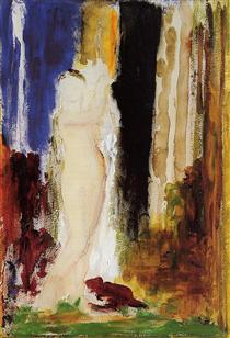 Woman Bathing - Gustave Moreau