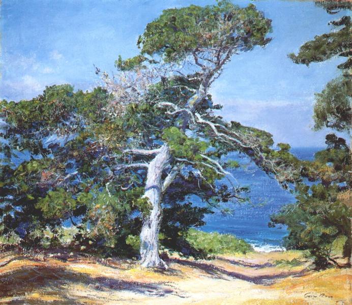 A Carmel Pine, 1918 - Ги Роуз