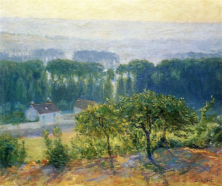 Late Afternoon Giverny, 1910 - Guy Rose