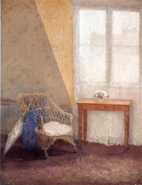 A Corner of the Artist's Room, Paris, c.1907 - c.1909 - Гвен Джон