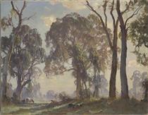 Edge of the clearing - Hans Heysen
