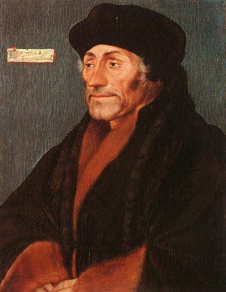 Erasmus of Rotterdam, c.1532 - Hans Holbein, o Jovem