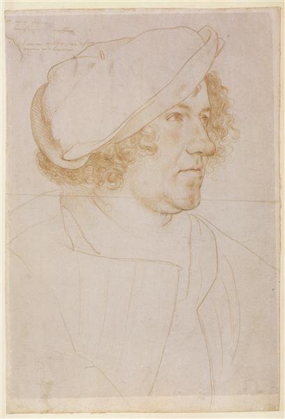 Portrait of Jakob Meyer zum Hasen, 1516 - Hans Holbein der Jüngere