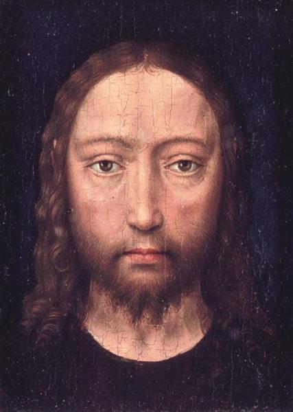 Голова Христа, c.1480 - Ганс Мемлинг
