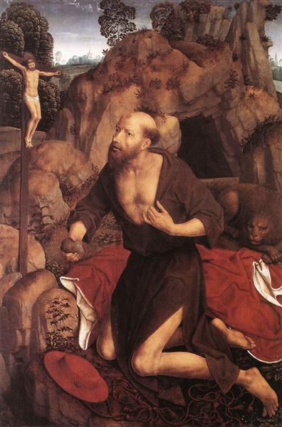 Св. Иероним, 1485 - 1490 - Ганс Мемлинг