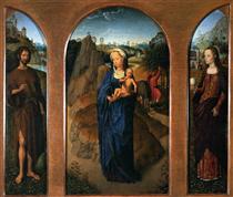 The Rest on the Flight into Egypt - Hans Memling