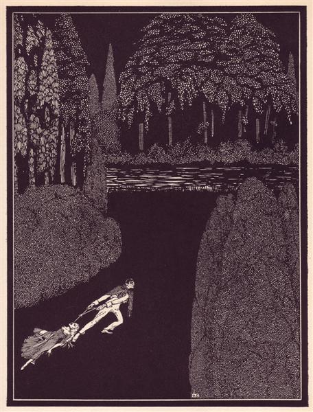 Tales of Mystery and Imagination by Edgar Allan Poe, 1923 - Гаррі Кларк