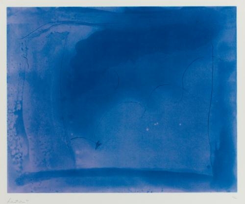 Corot's Mark, 1987 - Helen Frankenthaler