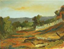 Landscape from Arges Valley - Henri Catargi