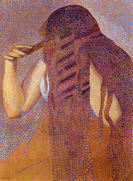 The Hair, c.1892 - Анри Эдмон Кросс