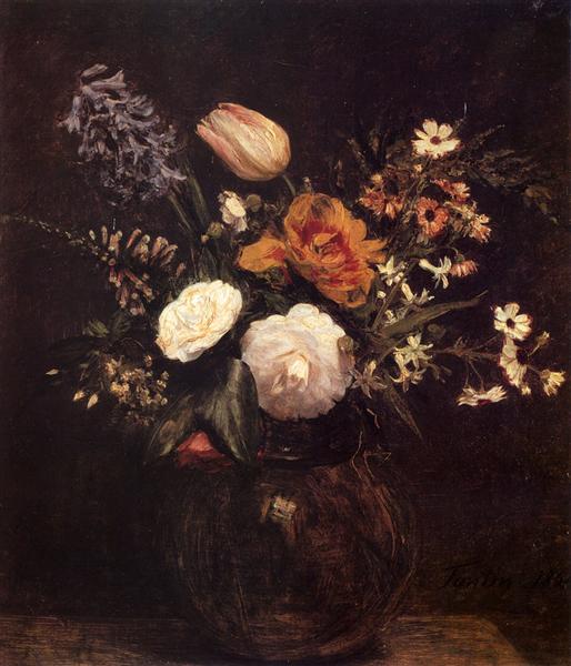 Flowers - Henri Fantin-Latour