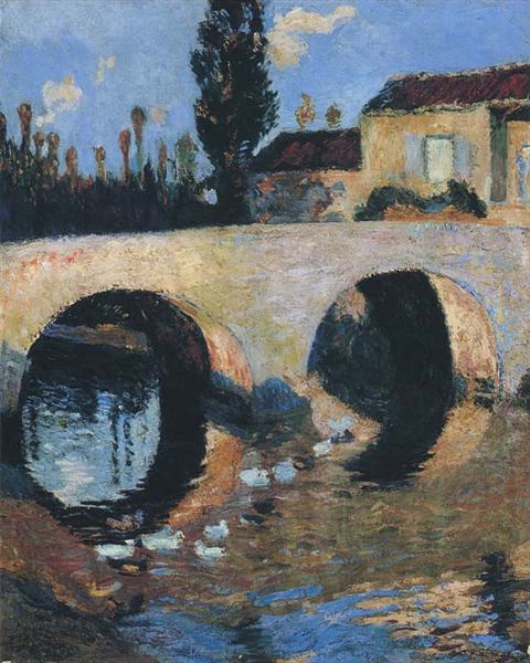 The Bridge on the River - Henri Martin