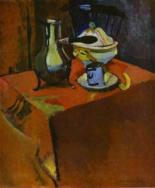 Dishes on a Table, 1900 - Henri Matisse